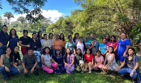 Lideresas indígenas fortalecen su voz colectiva en encuentro nacional en el CATIE