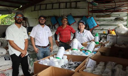 ADAMA y Colono Agropecuario refuerzan su compromiso con la Colección Internacional de Café del CATIE