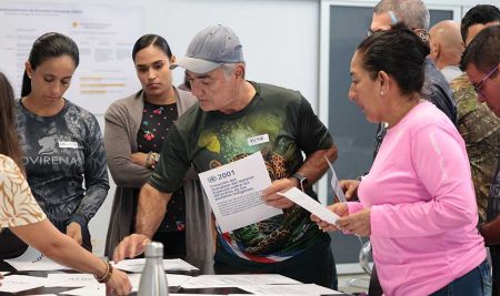 Personas defensoras del Bosque Tortuguero fortalecen capacidades en derechos humanos ambientales