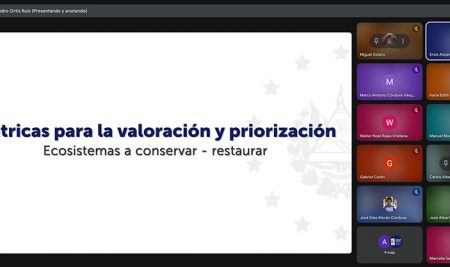 Ministerio de Ambiente y Recursos Naturales de El Salvador y CATIE desarrollan taller virtual orientado al fortalecimiento de capacidades para implementar la Métrica de Condición Ecológica
